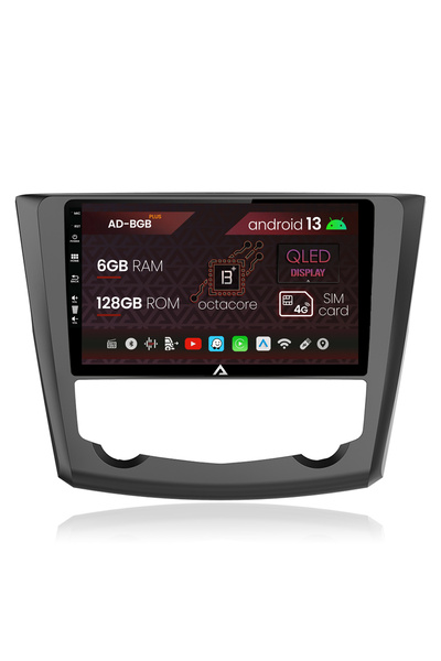 AutoDrop Navigatie Renault Kadjar, Android 13, B-Octa / 6GB + 128GB, 9"