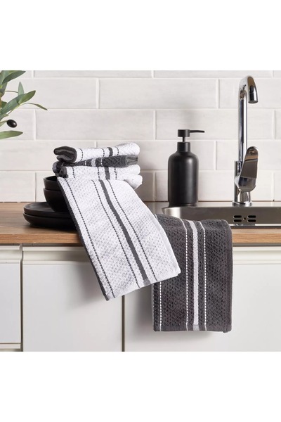 Generic Brin 6-Piece Dish Cloth Set - 30x30 cm