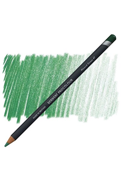 Derwent قلم تلوين جاف سوبرتريند بروكولور 47 أخضر معدني