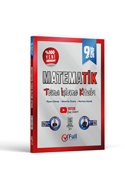 Full Matematik Yayınları Full Matematik 9. Sınıf Matematik Tema İşleme Kitabı...