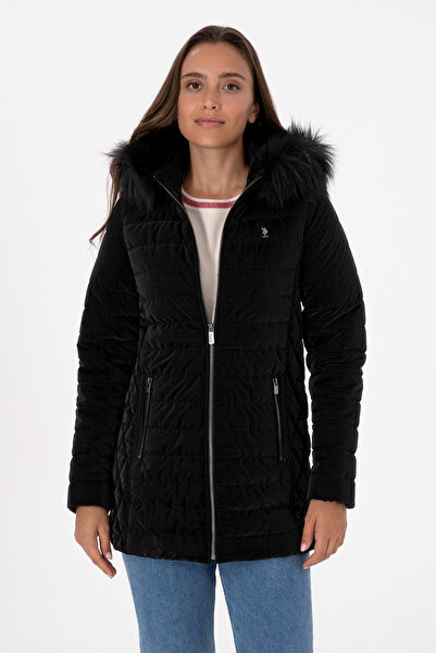U.S. Polo Assn. Kadın Siyah Suni Deri Ceket 50317317-001
