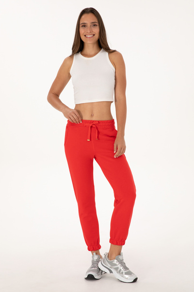 U.S. Polo Assn. Women's Red Sweatpants 50313591-Vr030