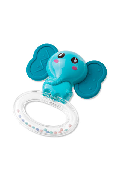 Akuku Teething toy with elephant rattle
