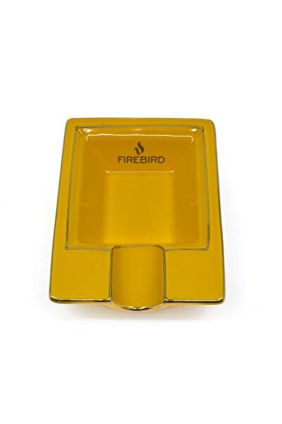 FireBird Single Cigar Ashtray - Yellow