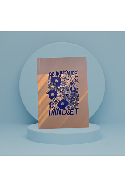 SUNRİSE GİFTİNG 120 Sayfa Pastel Çiçek Desenli Çizgisiz Defter