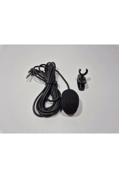 For-X Oto Teyp Mikrofonu , Teyp Yaka Mikrofonu , Android Teyplere de uyumlu Teyp Mikrofonu
