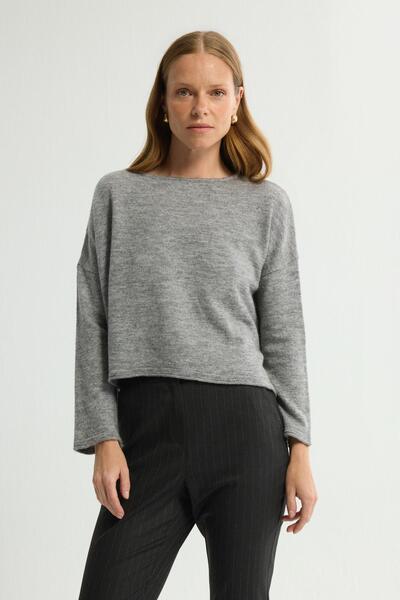 Love My Body Oversize Triko Kazak