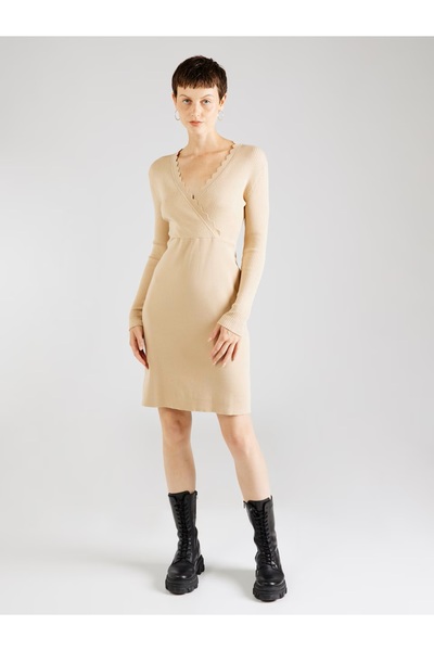 About You Willow knitted dress beige