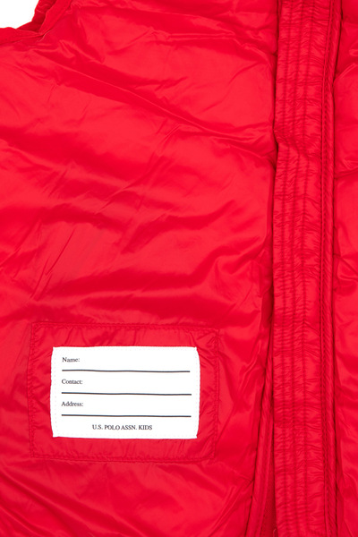 U.S. Polo Assn. Boy's Red Vest 50310530-Vr030