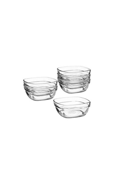 ORIAN Duralex Glass 6-Piece French Yogurt Dessert Set
