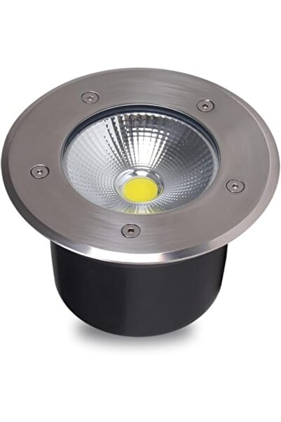 GLOWARE LED Ground Light, 10W, IP65 Waterproof, Daylight, Stainless Steel