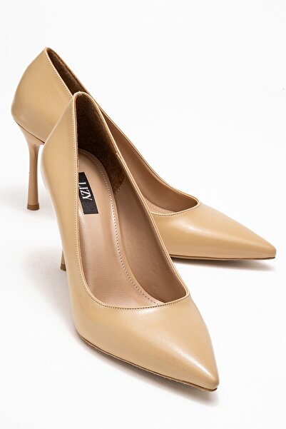 Lizy Shoes مينك - حذاء نسائي بكعب عالٍ رفيع