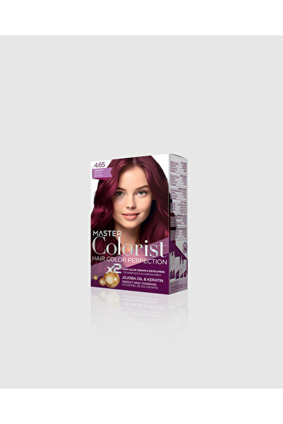 Master colorist Hair Color Perfection Set Saç Boyası 4.65 Şarap Kızılı