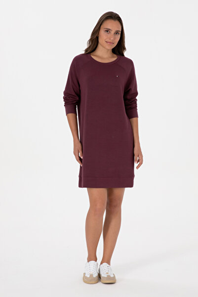 U.S. Polo Assn. Women's Burgundy Knitted Dress 50313438-Vr177