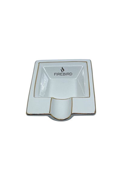 FireBird Single Cigar Ashtray - White