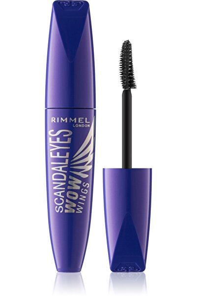 RIMMEL LONDON Mascara rezistenta la apa pentru volum, SCANDALEYES WOW WINGS, ...