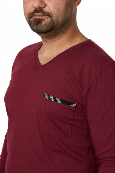 Centini Men's cotton pajamas, Montana, dark blue