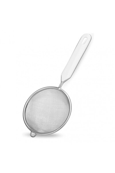 FACKELMANN 42331 strainer, 7 cm, Stainless steel, Hanging hook, Silver