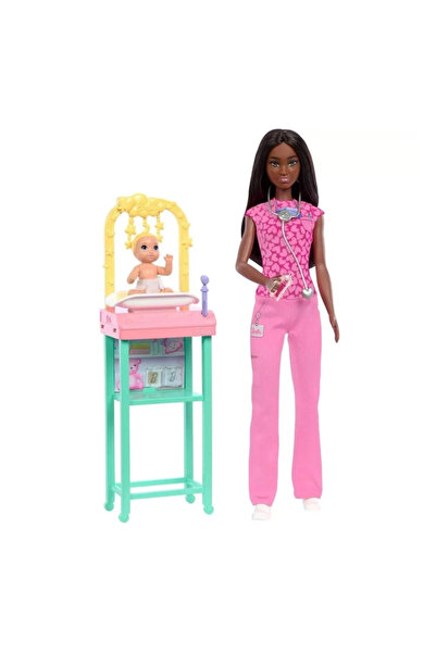 mattel Kariyer Bebeği Bebek Doktoru JCR73
