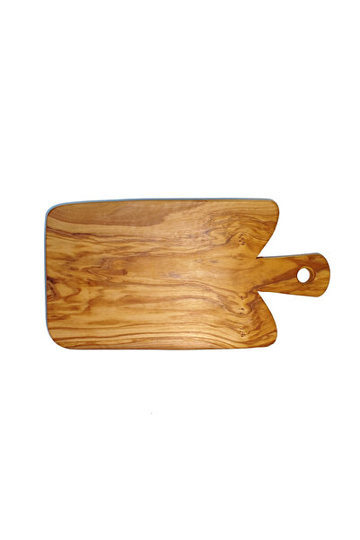 OEM Cutting board made of olive wood, with handle, Creta, XL size, 43x22x2 cm