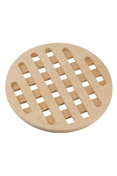 FACKELMANN Suport de pahar din lemn Fackelman 31085, 18 cm, maro