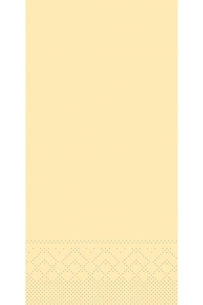 Mank Șervețele de masă din hârtie de mătase cu 3 straturi - crem, 33 x 33 cm,...