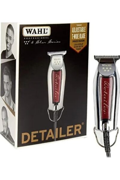 Wahl Professional Series Detailer Clipper/Trimmer - Silver/Red