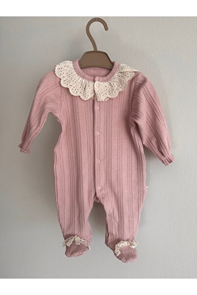 Bebbemini Fırfırlı yakalı tulum