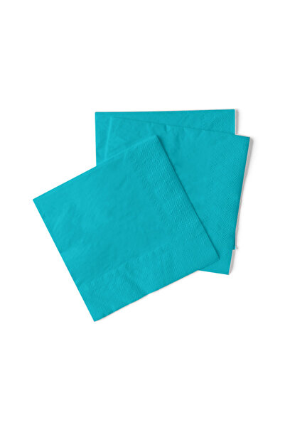 Mank 3-ply table napkins, Tissue - Aquablue / 33 x 33 cm / 20 pcs