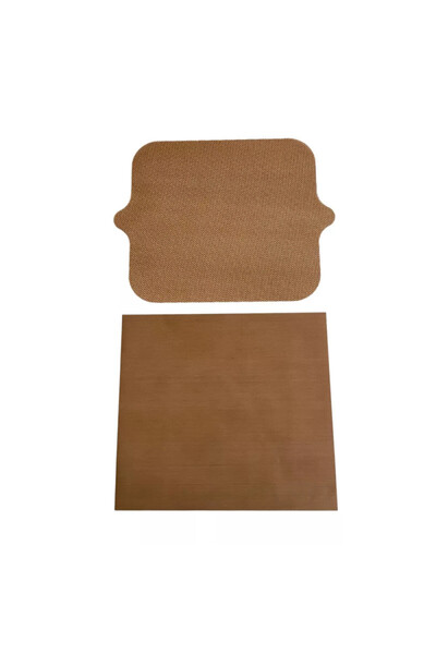 NoStik Air Fryer Mat Set 1EEE531, 31x40/33x40 cm, Reusable, Beige