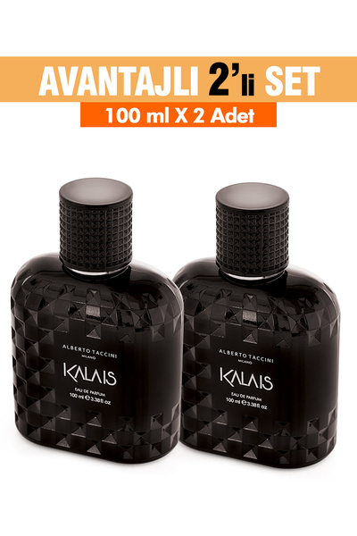 Alberto Taccini 2'Li Set KALAIS Erkek Parfümü - 100 ml
