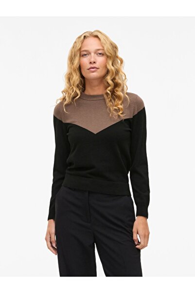 VILA Strickpullover VIKERRY Rundhals