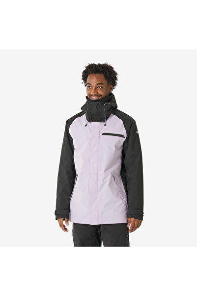 Decathlon معطف دريم سكيب للرجال للتزلج/الركوب على الجليد - أرجواني - 500 طويل