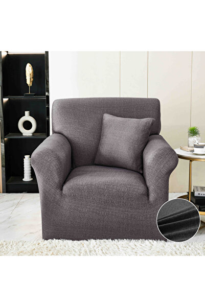 JOJO HOME Ελαστικό κάλυμμα πολυθρόνας, S-90x140cm, Γκρι