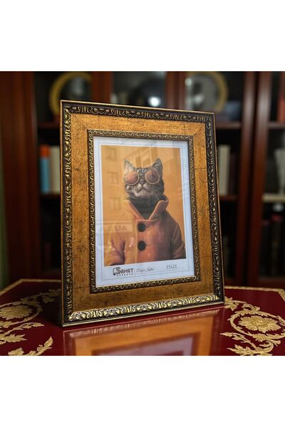 Peramari Decorative Wooden Art Picture Frame Gold 15X21 cm