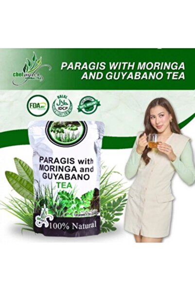 Luxe Slim شاي الشيف أيبس باراجيس مع مستخلص المورينجا والجويابانو 3 في 1 (20 ك...