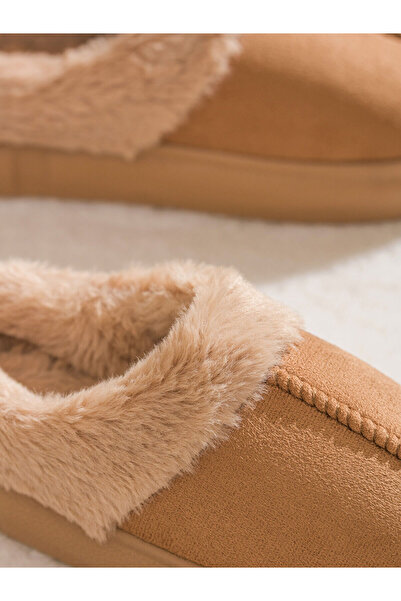 LC Waikiki Yeni Sezon Süet Görünümlü Kadın Ev Terliği