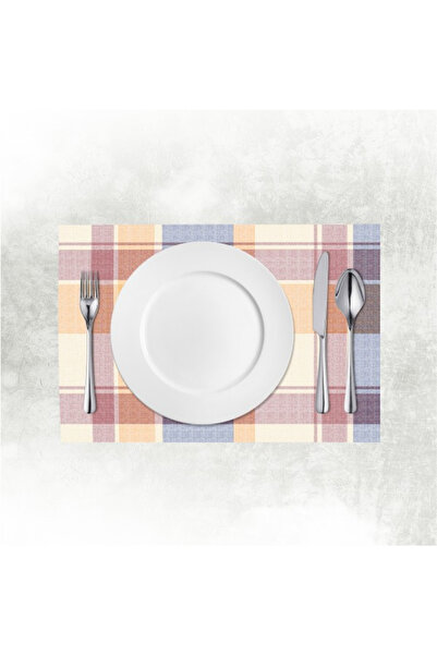 Mank Suporturi de masă, Linclass - Marc (bordeaux-albastru în carouri) / 40 x...