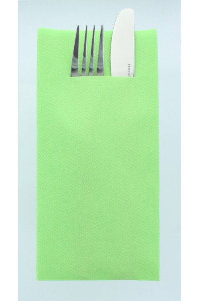 Mank Салфетки с ДЖОБ за прибори за хранене - Linclass Apfelgrun (цвят ябълков...