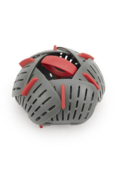 Joseph Joseph Aparat de gătit cu abur 45031, universal, antiaderent, gri