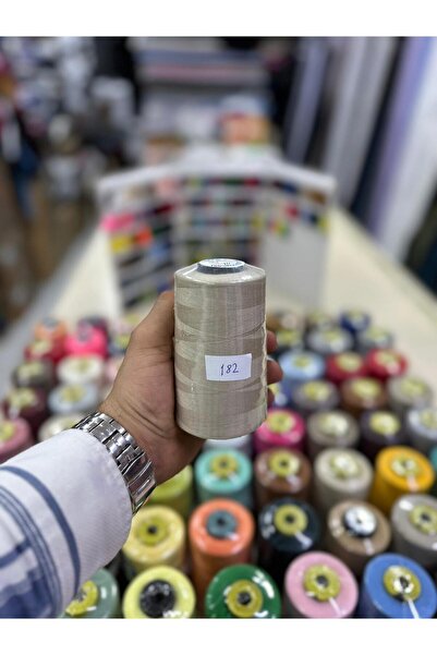 Bayar Kumaş Sewing Thread 182 Color Machine Thread Size 120 5000 Meters Thread