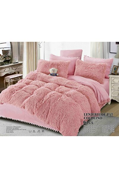 CHIRASO CHIRASO Bedding, FLUFFY Cocolino, Classic Sheet 230x250cm, Duvet Cover 200x230cm, 4 Pillowcases
