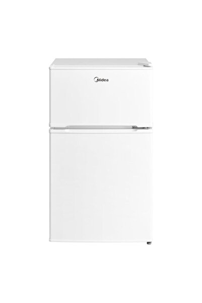Midea 134L Gross & 87L Net Double Door Refrigerator | Separate Chiller Compartment | White