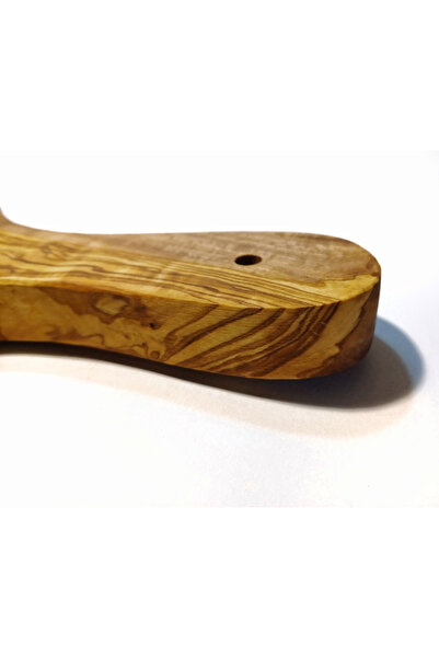 OEM Kitchen chopping board made of olive wood with curved handle, Toledo, XL size, 44x19x2 cm