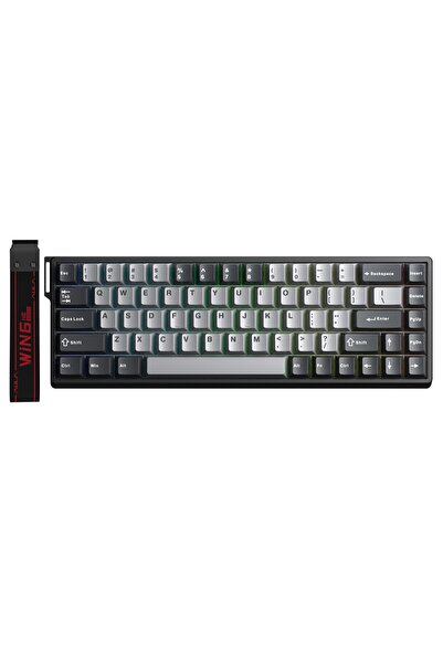 Aula Win68 He Pro Manyetik Klavye Rapid Trigger Xingyi Switch 8000Hz RGB TKL ...