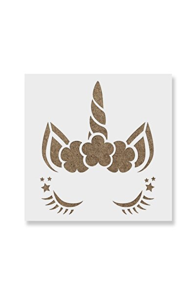 Maxrom Sablon Perete vopsire, tencuiala 0.7mm Cap de Unicorn model MXSP7432, ...