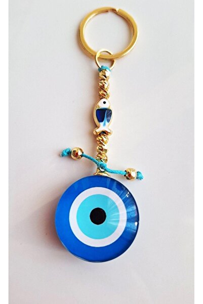 Svc Aksesuar هدية دوريكا نموذج عين الشر سلسلة مفاتيح مطرزة 11.5 سم