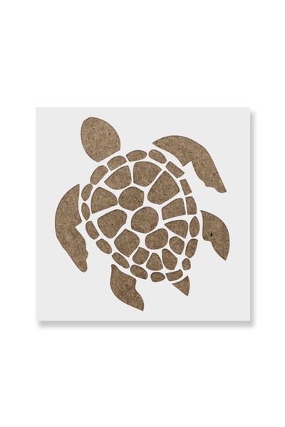 Maxrom Sablon Perete vopsire, tencuiala 0.7mm Broască Țestoasă model MXSP7388...