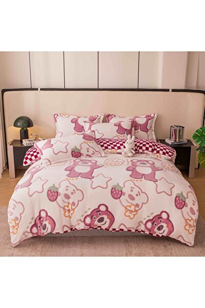 CHIRASO CHIRASO, COCOLINO Bedding 1 person Classic Sheet 160x230cm, Duvet Cover 160x210cm, 2 Pillowcases