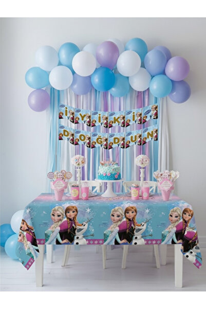 Umamiçe Frozen Elsa Temalı Masa Örtüsü – 120x180 cm